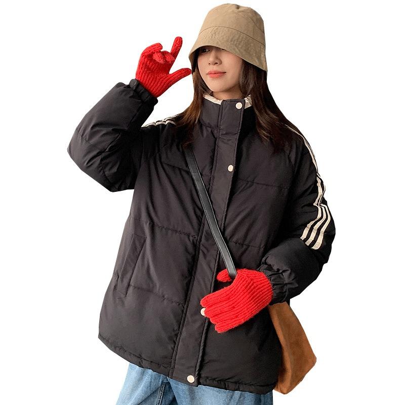 New cotton-padded clothes women's bread clothes stand-up collar students loose winter cotton-padded clothes thickened cotton-padded jackets trendy