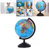 Vibrant Blue Pvc Globe 14.16cm High Definition Earth Model For Classroom Learning In English And Chinese