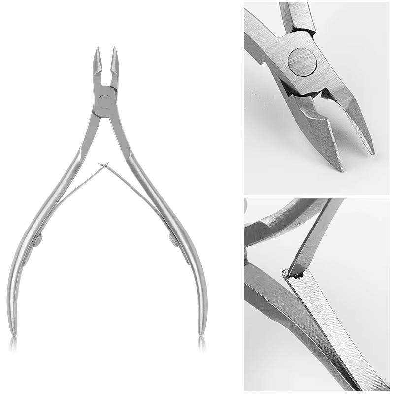 1/5Pcs Professional Toenail Clipper Nail Tool Set Ingrown Toenails Toe Nail Cuticle Scissor Thick Paronychia Clipper Manicure