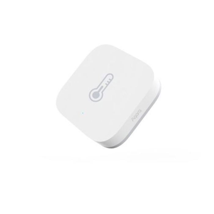 Capteur de température et d'humidité - Aqara - TH-S02D - Blanc - Compatible Apple HomeKit, Alexa, Google Home