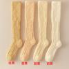 Thick socks men's coral fleece calf socks autumn and winter warm fleece thickened stockings couple home sleep floor socks