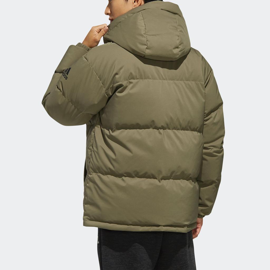 adidas Down Jacket Men's Khaki Brown EH4009