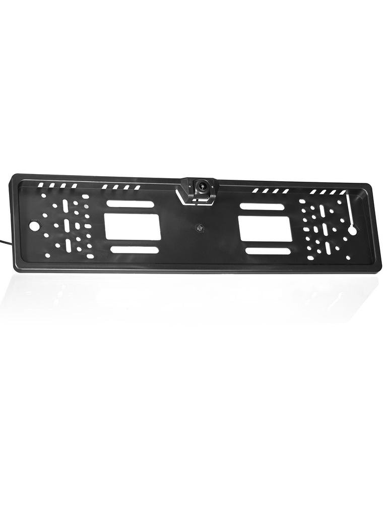 License plate frame AHD car rearview camera with angle adjustment, suitable for parking.