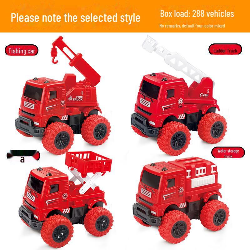 Interactive Off-Road Toy Car - Children's Inertial Vehicle 