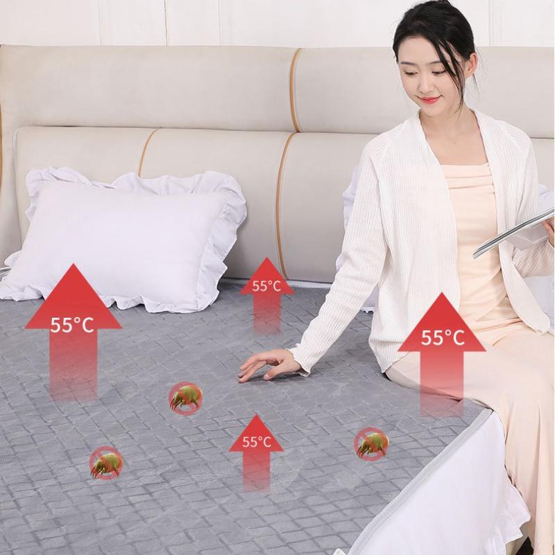 Super Soft Fabric Electric Blanket Home Intelligent Temperature Control Single Person Electric Blanket Fast Heating Mite Removal