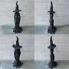 20/30CM Witch Statue Retro Gothic Magician Home Decoration Ghost Resin Figurine Ornament Halloween DecoratiWitch Decoron Supplies