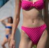 2023 Women's Sexy Gathered Split Bikini Swimsuit with Towel Cloth