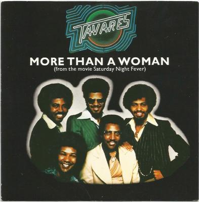 7inch Record TAVARES - More Than A Woman CL15977 Capitol Records 1978 UK Soul/Funk Used