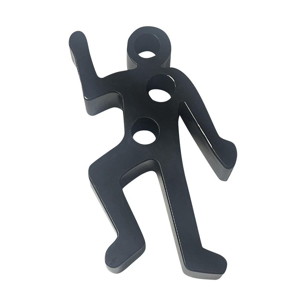 Plastic Human Figure Pen Holder with Multiple Holes for Desk Organization and Stationery Storage Unique Design Durable Material
