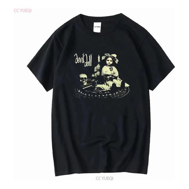 Camiseta Con Estampado Gotico Devil Doll Skull