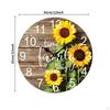 Wall Clock Decoration, Creative, Arabic Numerals Ornament Decorative Hanging for Kitchen