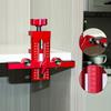 Cabinet Hardware Jig Adjustable Cabinet Door Mounting Tool with Rebounder Hole Punch for Hinge Alignment Aluminum Alloy