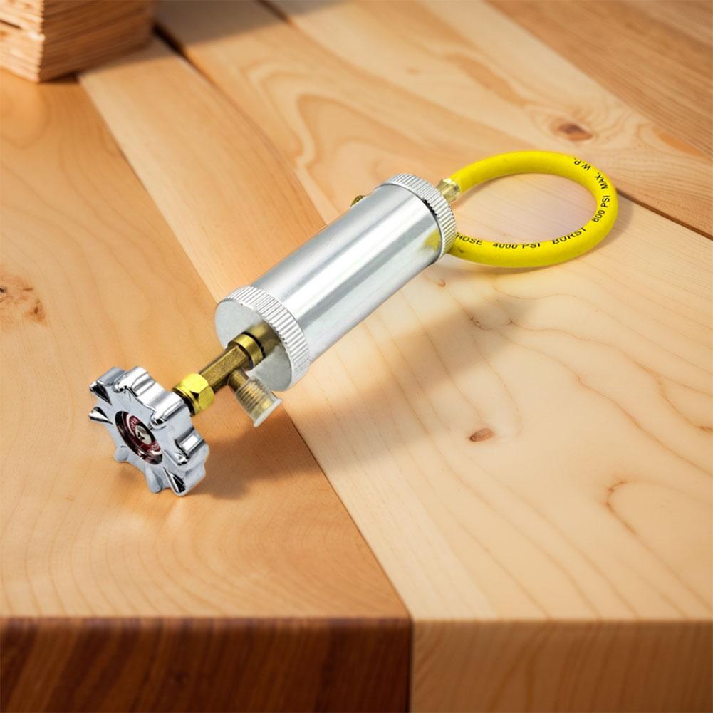 Auto Oil Dye Injector R12R R134A 1/4 Inch Sae Liquid Fuel Injector Liquid Coolant Filler Tube Air Conditioning Car Oil Injection