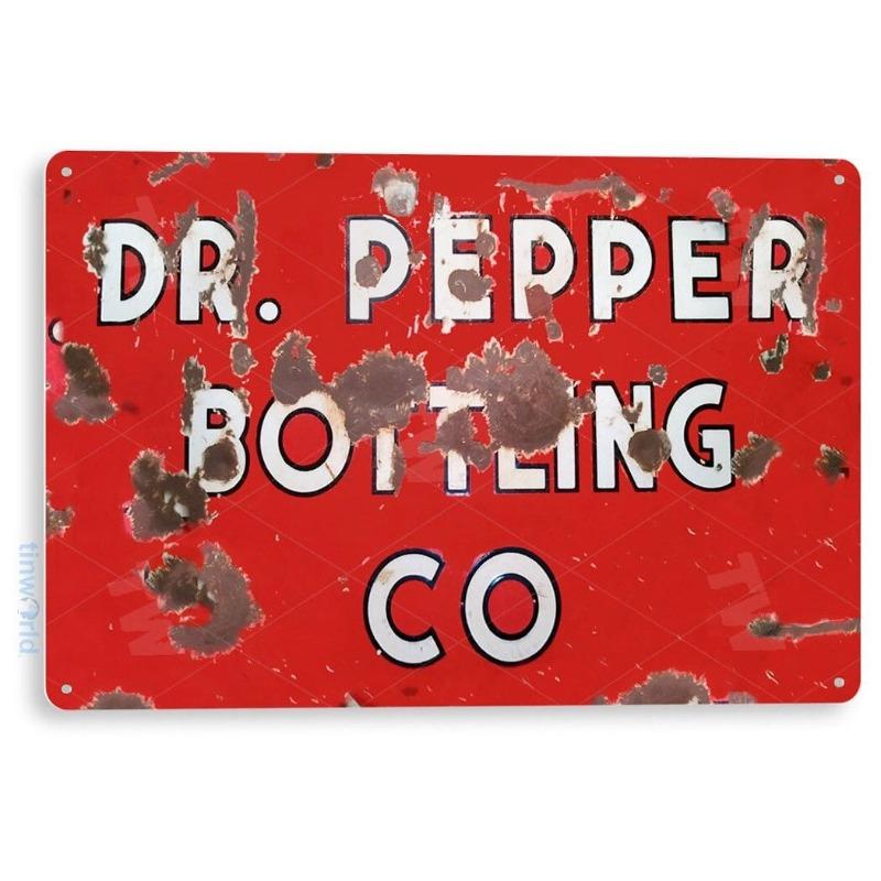 Vintage Metal Tin Sign Kitchen Bar Cafe Wall Decor