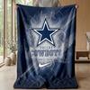 Coperta in Flanella Pile Dallas Cowboys Coperta Calda e Accogliente per Divano Letto Viaggio Uso in Tutte le Stagioni