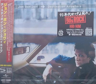 CD JON BON JOVI  Destination Anywhere UICY16389 MERCURY 2026 Japan Obi Rock