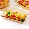 Corning Amber Heat-Resistant Glass Baking Dish