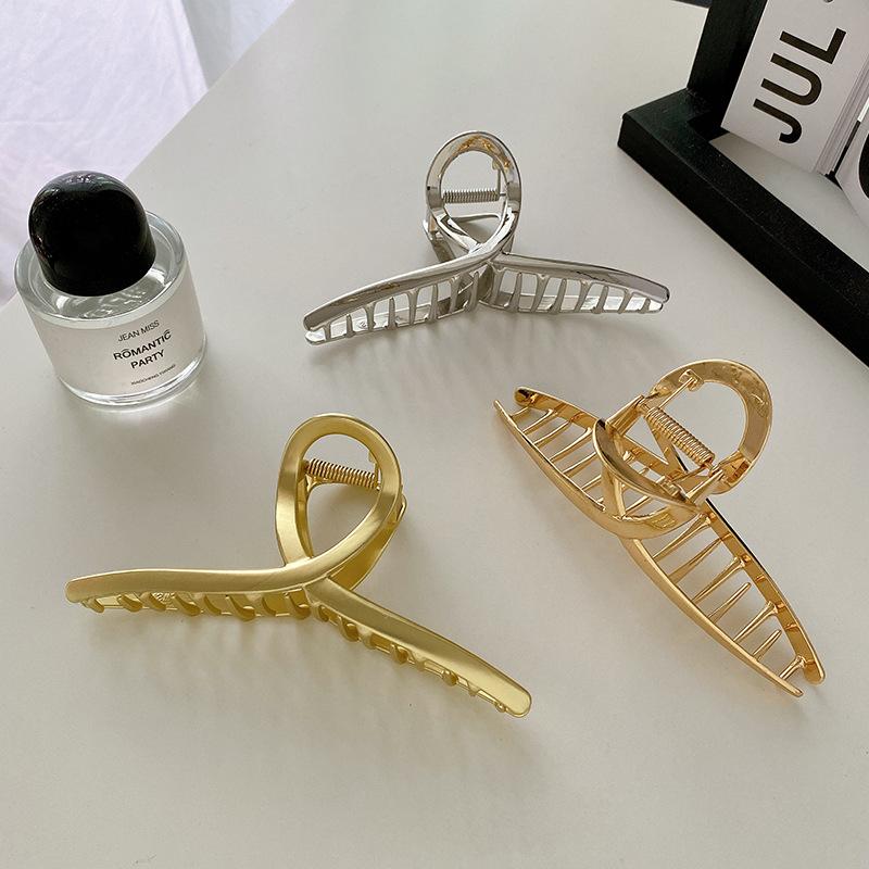135cm Vintage Stylish Alloy Hair Claw Clip For Women Ideal For Fashionable Hair Accessories