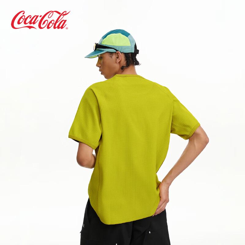 Coca-Cola Unisex Waffle Knit Short-Sleeve T-Shirt