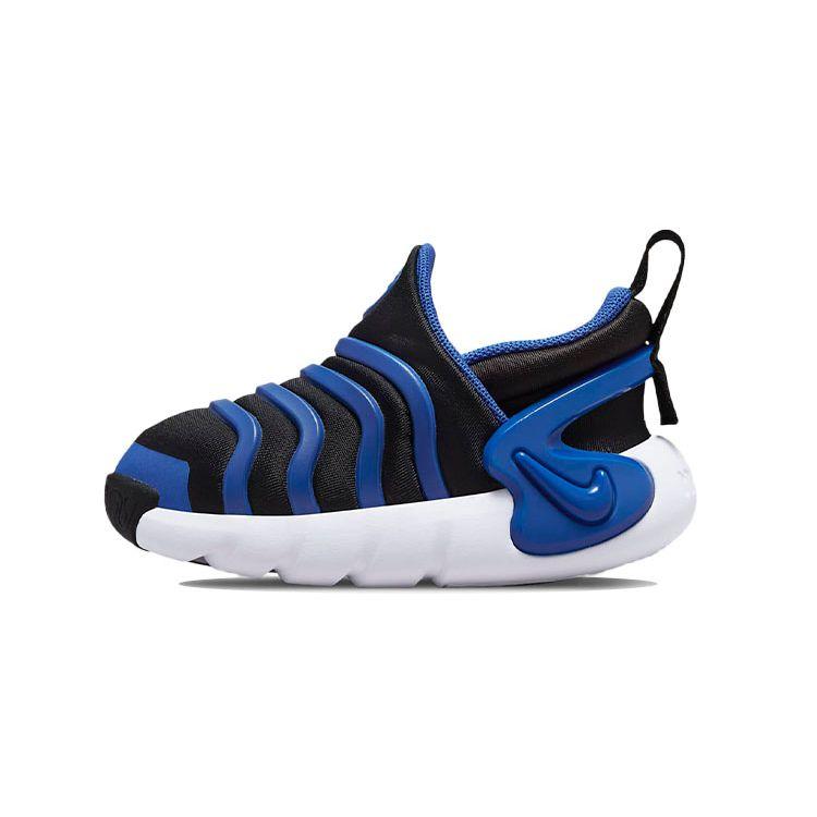 Nike Dynamo Go FlyEase Caterpillar Shock Absorbing Non-Slip Durable Low-Top Sports Casual Shoes Baby sneaker Black Blue DH3438-002