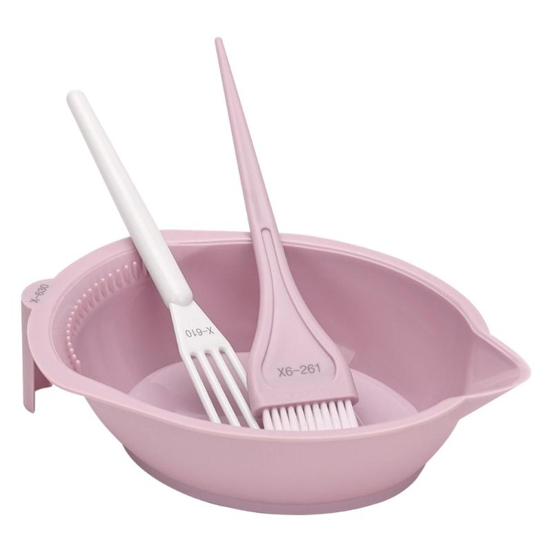 Hair Dyes Kit Hair Tinting Bowl Brush and Mixer for DIY Hair Coloring Beauty Salon Tools Hair Color Mixing Tool Kit