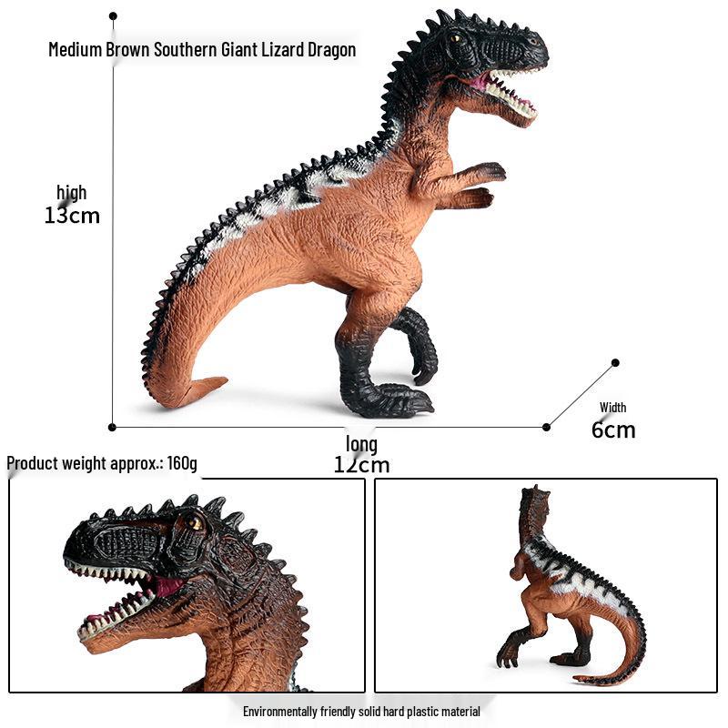 Jurassic Dinosaur Simulation Model: Stegosaurus, Mosasaurus, Pterodactyl, Triceratops, T. Rex, Allosaurus.