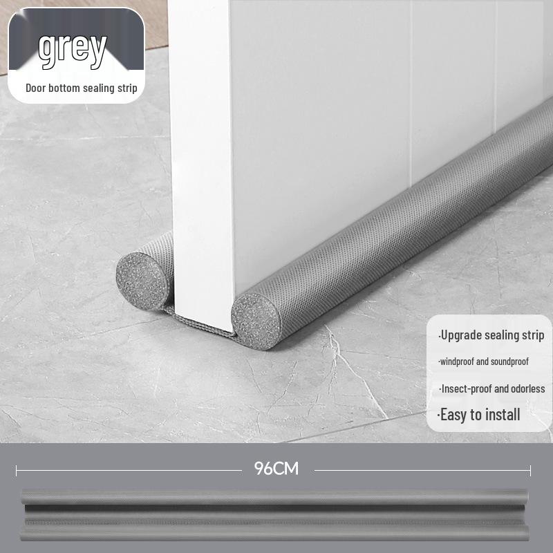 Enhanced Double-Sided Door Bottom Seal for Soundproofing, Insulation, and Insect Protection