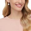 Swarovski Lunar Series Moon Goddess Tears Sparkling Water Drop Pink Crystal Earrings Women Earrings 5528509