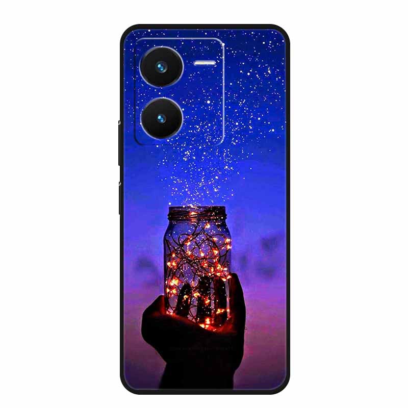 For Vivo IQOO Z8 Case Luxury Soft TPU Silicone Phone Cases for Vivo IQOO Z8X 5G V2314A V2312A Cover Protective Cartoon New Funda