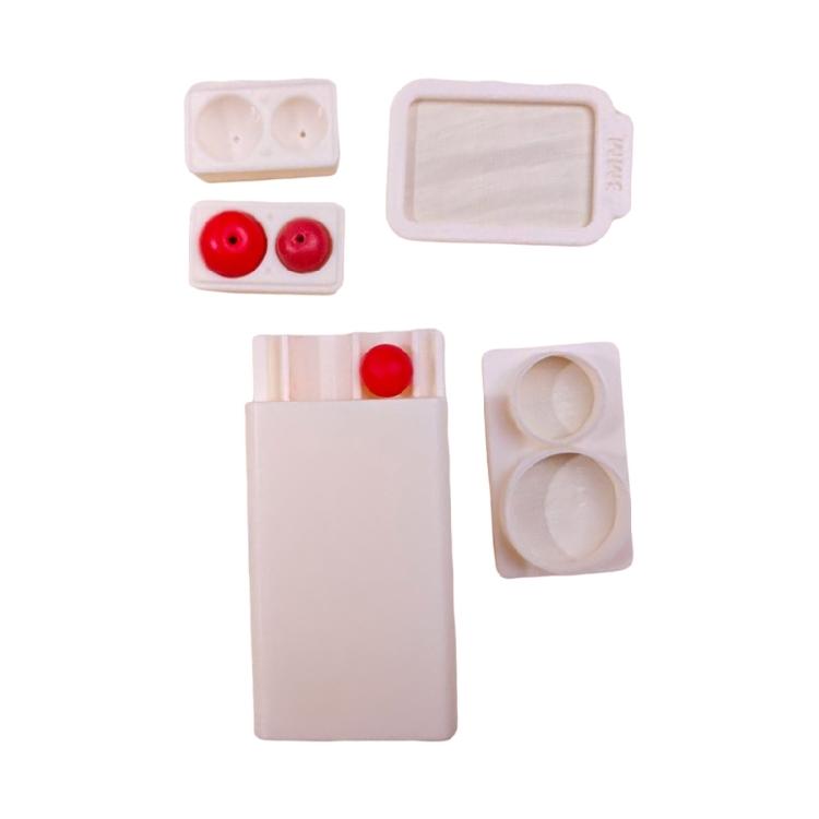 

Handmade Earrings Clay Bead Mold Set With Hole Punch Function Clay Bead Maker For Crafting Polymer Jewelry Decorations