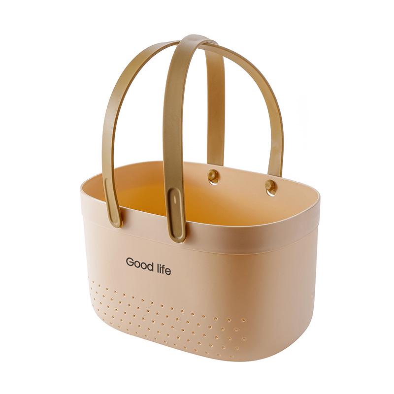 Portable Silicone Bathroom Storage Basket