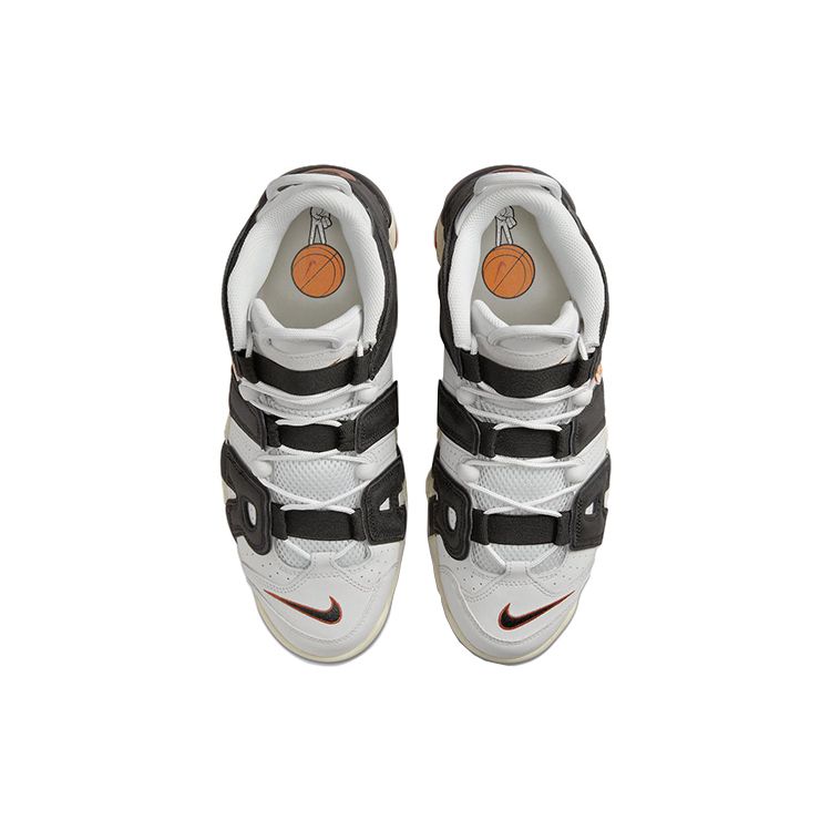 Nike Air More Uptempo Hoops Men Sneakers Grey Photon-Dust University-Red DX3356-001