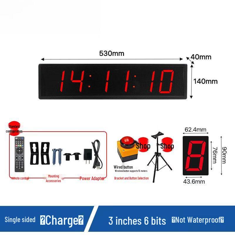

Bozhida LED Multi-Sport Double-Sided Countdown Timer