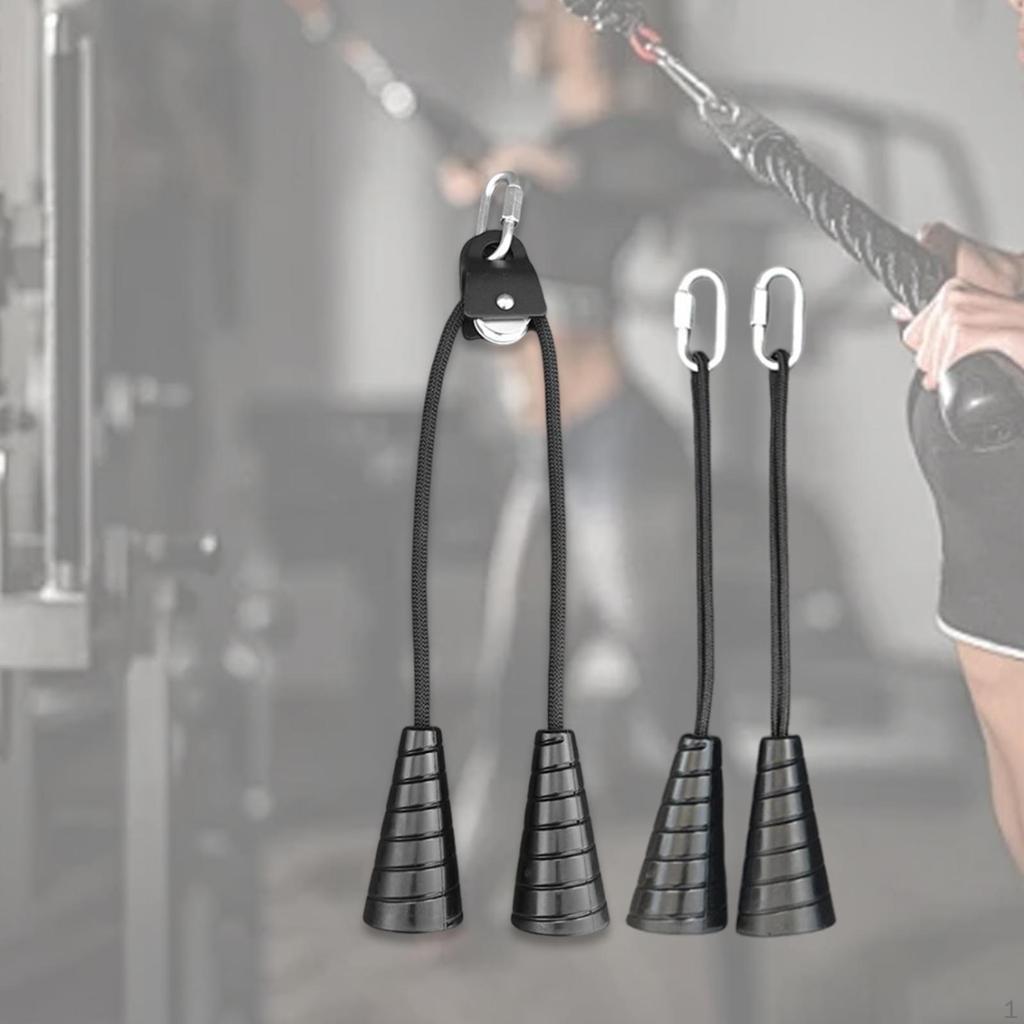 Trizepsseil Kabelaufsatz, Bizeps Zug nach unten Bizeps Trizeps Spannung für Körpertraining