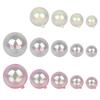 Iridescent Transparent Ball Cake Decorations In White & Pink