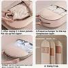 1pc Down Jacket Compression Dust Cover Wardrobe Clothes Dust Bag,New Transparent Window Hanging Hanger Bags,Suitable for Bedroom
