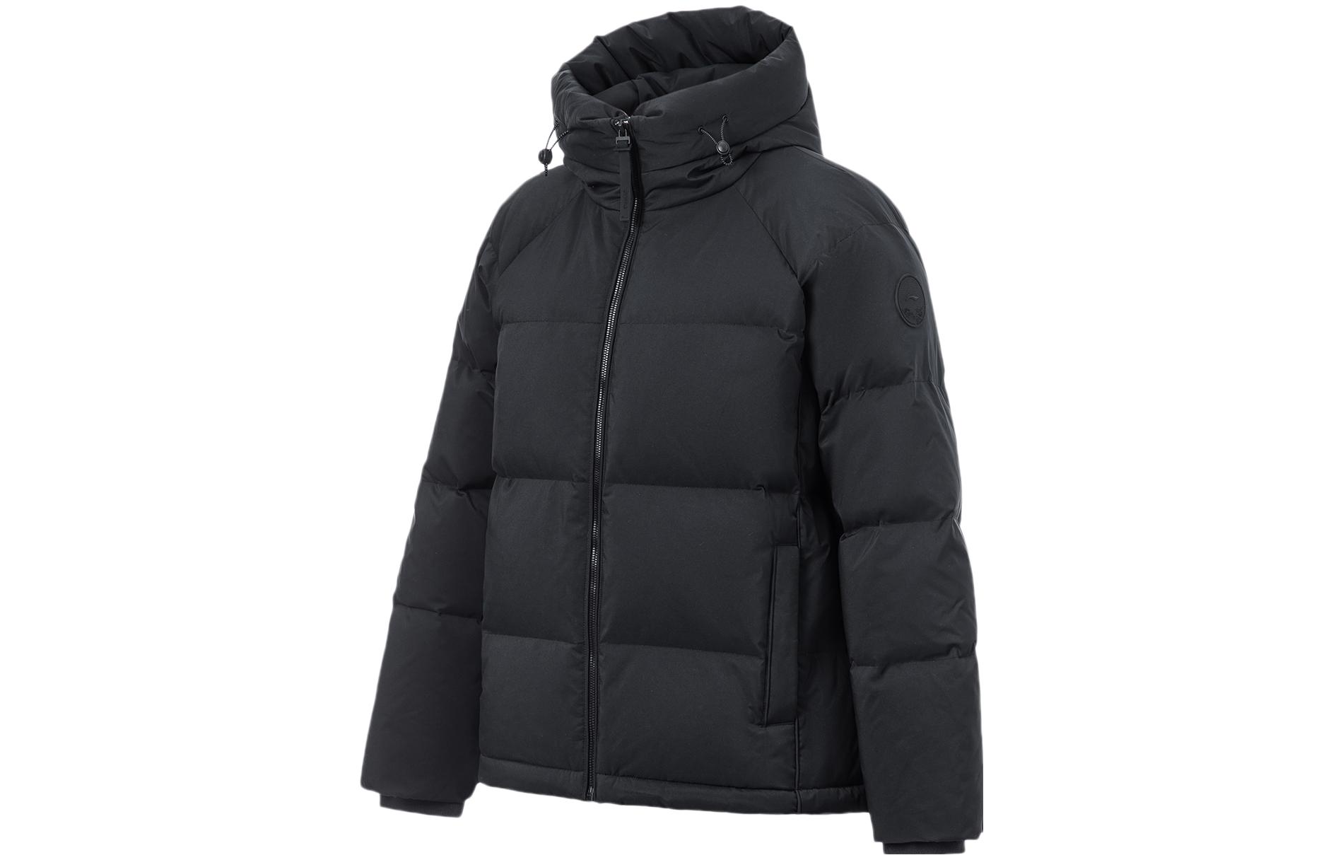 Li Ning Fitness Series Down Jacket Women s Black AYMT090-4 S
