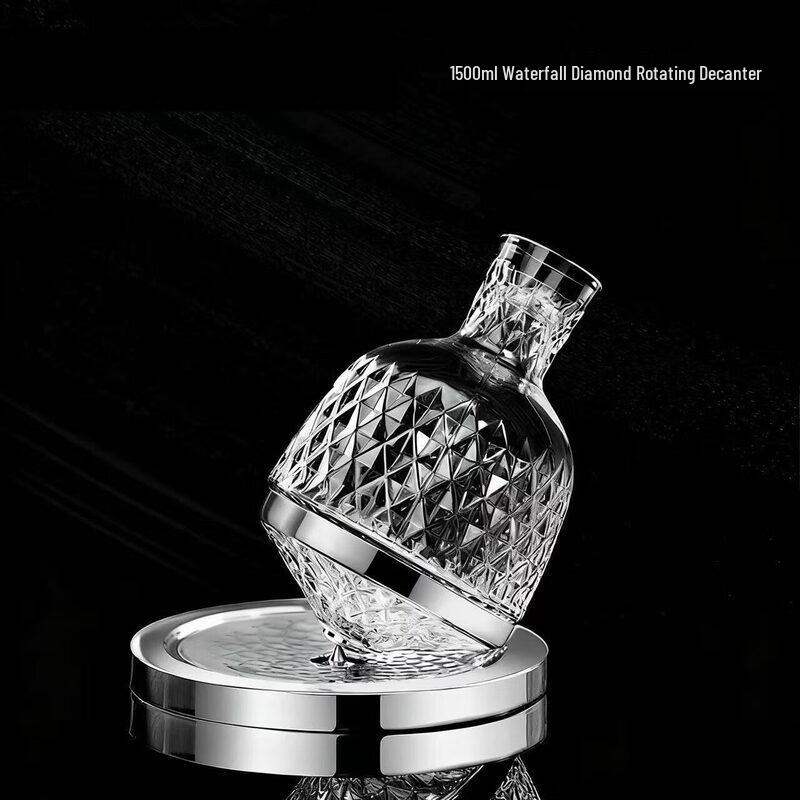 Qiwei European Style Crystal Wine Glass & Decanter Set