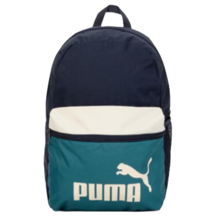 PUMA Polyester Backpack Medium Unisex Marine Blue