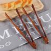 Wooden Clip Cooking Kitchen Tongs Food Bbq Tool Salad Bacon Steak Bread Cake