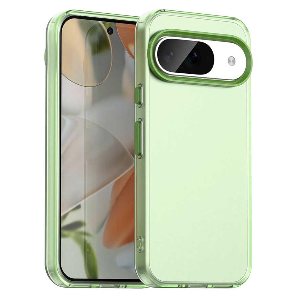 

Чехол для Google Pixel 9/9 Pro PC+TPU+PET Матовый Противоударный Чехол-накладка на заднюю панель телефона F