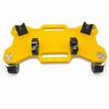 Tug Towing Rack Low-Height Kart Stand Featuring Caster Wheels Upright