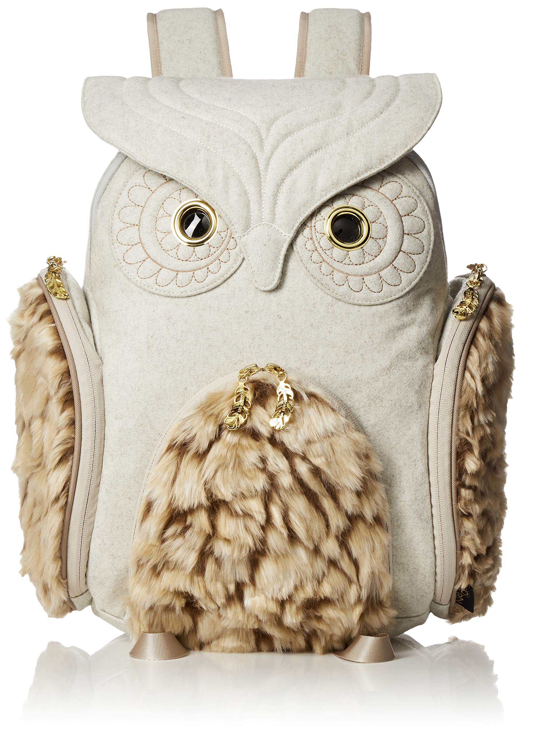 

Owl Classic Flannel Fur L size WHT [MORN CREATIONS] білий