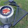 Outdoor Camping Triangle Mesh Fire Pit Table Set