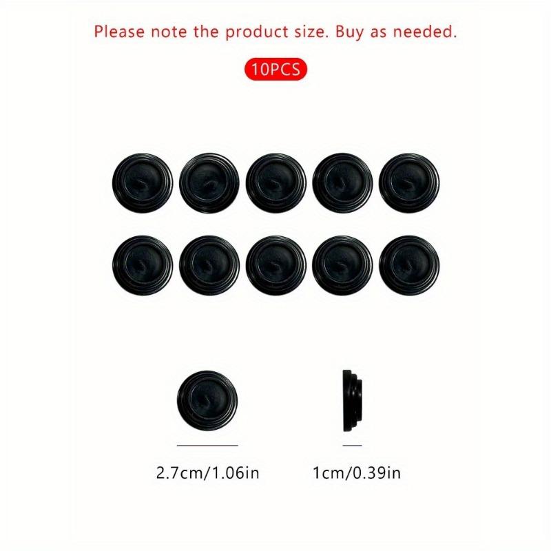 10pcs Car Door Shock Absorbing Gasket Door Closing Buffer Silencer Pad Door Side Sound Insulation Protection SelfAdhesive Device