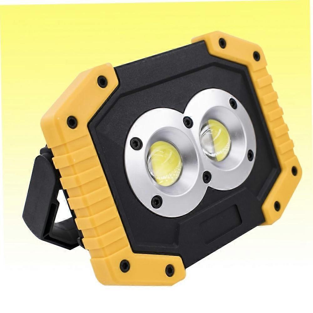 Portable Multi-function Led USB Camping Light Mobile Power Flashlight with Handle Bracket