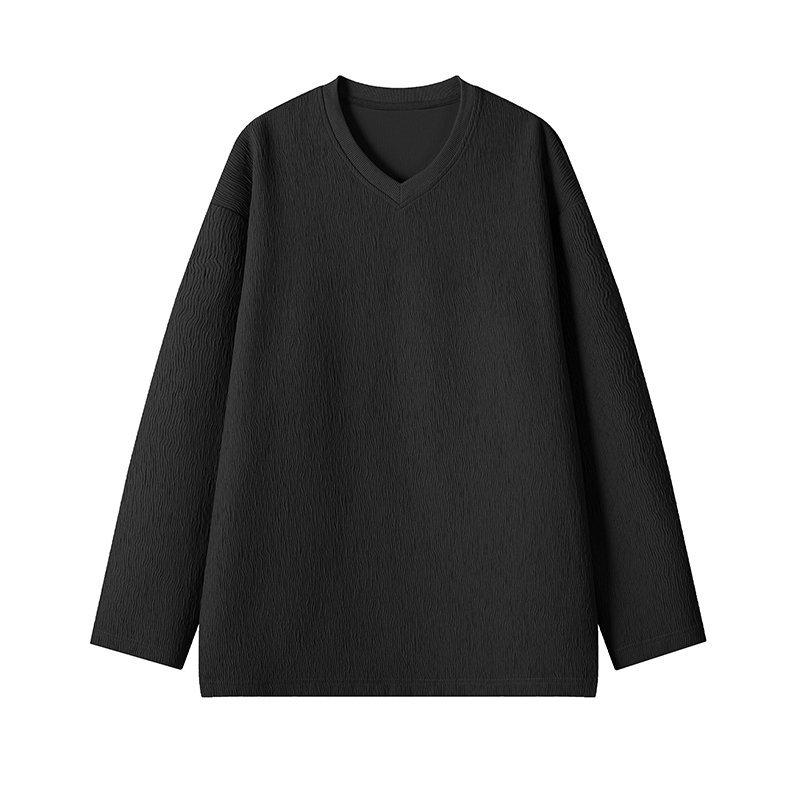 Ny Höst Trendig Märke Herr Stor Storlek Långärmad T-shirt Underdel