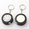 1M Tire-Type Mini Measuring Tape Gift Ruler Meter Imperial Keychain Measuring Tape Keychain