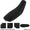 Dirt Bike Seat Cover Non-Slip for CRF110F CRF110 CRF 110 110F 2013-2025, Soft Pit Bike Seat Cover Black