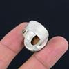 Döttrarnas Dagsrea Oval Unakitsten Mor Boho Ring Storlek 8.5 Sterling Silver
